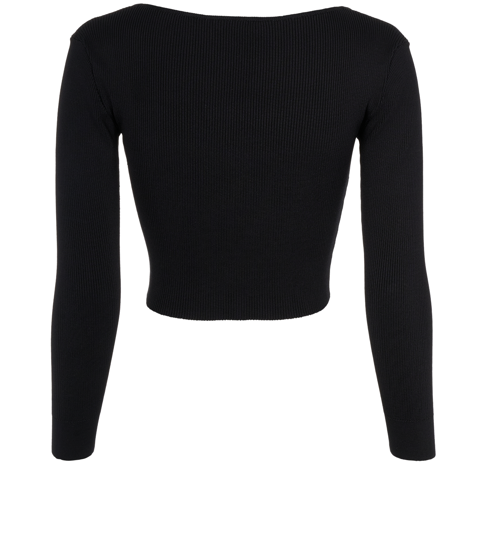 Celine Corset Crop Top, &pound;295, Clothing, Black, Silk, Back view
