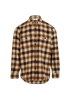 Celine Checked Overshirt, &pound;200, Clothing, Brown/Cream, Wool, Front view