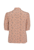 Celine Floral Print Tie Neck Blouse, back view