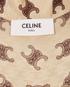 Celine Triomphe Printed Tie-Neck Blouse, other view