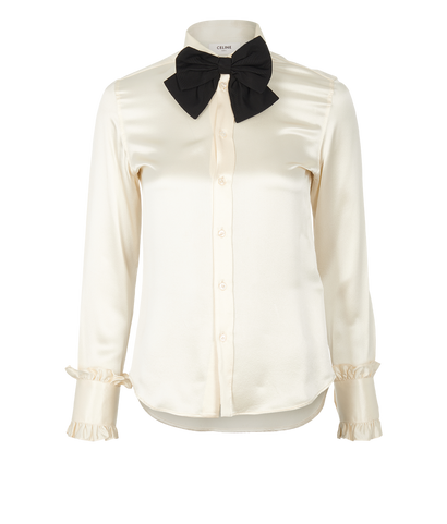 Celine Triomphe Cavalier Blouse, front view