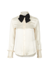 Celine Triomphe Cavalier Blouse, front view