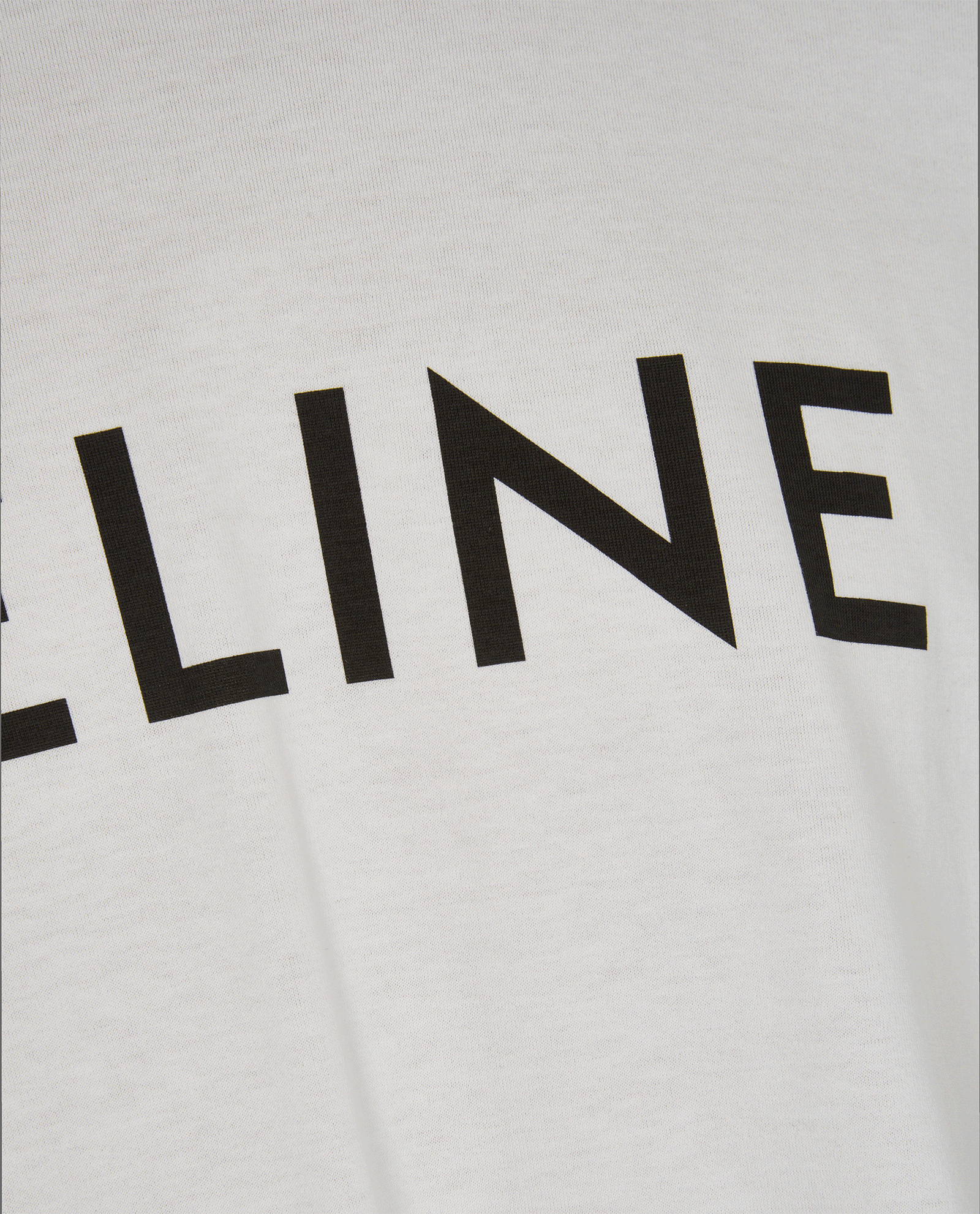 Celine Logo T-Shirt, &pound;250, Clothing, White, Cotton, Other view