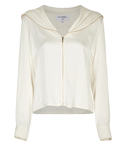 Chanel Zip Blouse, front view