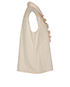 Chanel Sleeveless Ruffle Detailed Top, side view