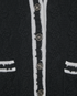 Chanel Cardigan, &pound;850, Clothing, Black, Cashmere, Other view