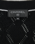 Chanel Cardigan, &pound;850, Clothing, Black, Cashmere, Other view