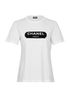 Chanel Logo T-Shirt, &pound;80, Front view
