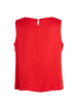 Chanel 09A Sleeveless Top, &pound;110, Clothing, Red, Silk, Back view