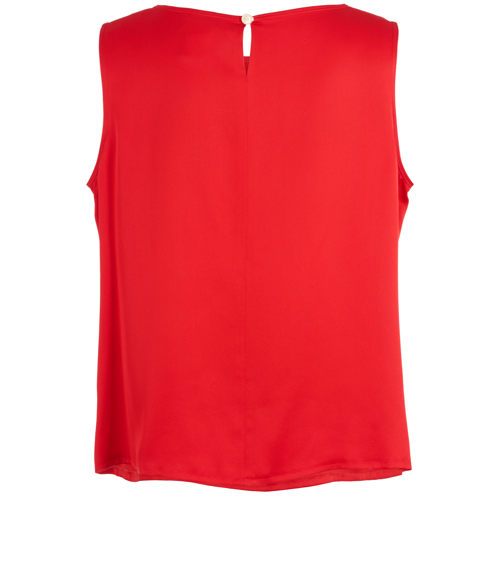 Chanel 09A Sleeveless Top, &pound;110, Clothing, Red, Silk, Back view