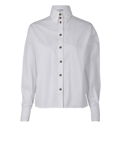 Chanel Lion Head Buttons Shirt, front view