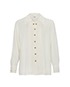 Chanel Front Pleat Button Shirt, front view