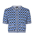 Chanel 2019 Logo Short Sleeve Cardigan, front view
