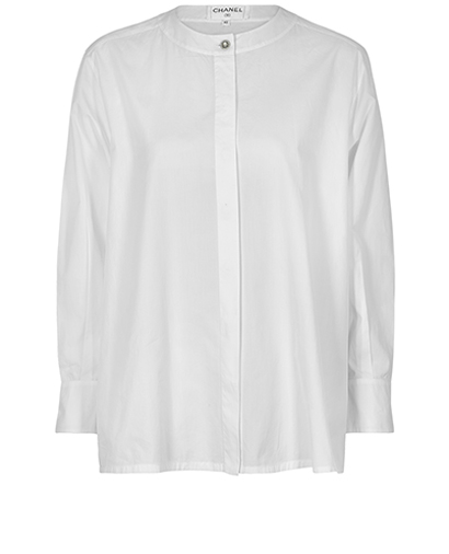 Chanel Cotton Blouse and Necktie, front view