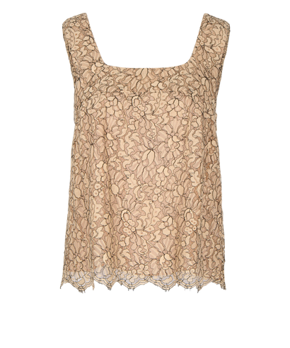 Chanel Flower Lace Top, front view