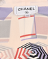Chanel Parasol Print Blouse, &pound;650, Clothing, Pink, Silk, Other view