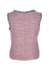 Chanel Tweed Sleeveless Top, back view
