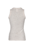 Chanel 16C Tweed Sleeveless Top, back view