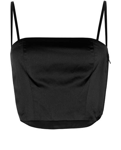 Chanel Strappy Fitted Crop Top, front view