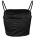 Chanel Strappy Fitted Crop Top, back view