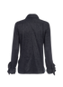 Chanel Long Sleeve Ruffle Blouse, back view