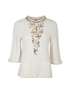 Chanel Embellished Top, front view