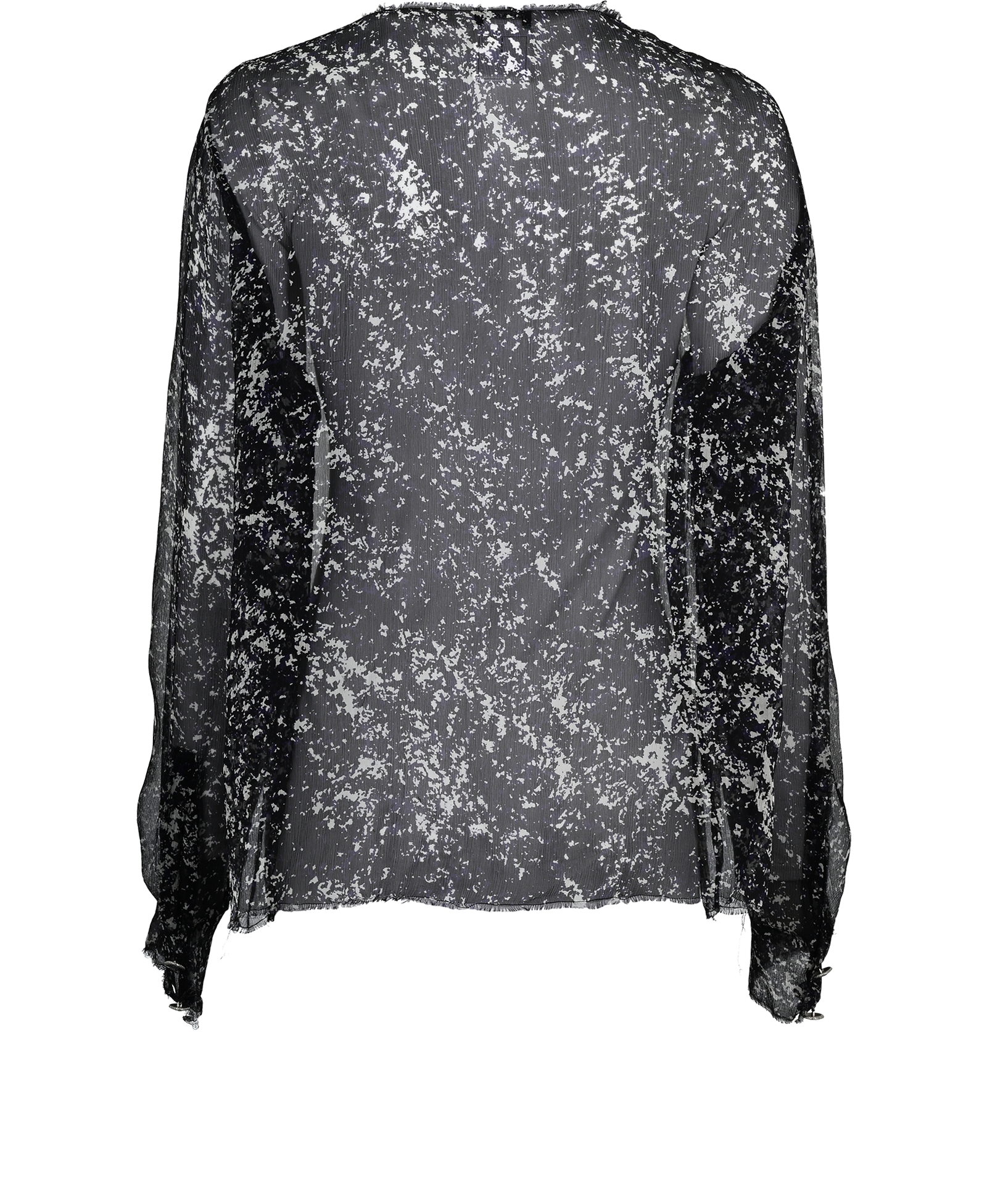 Chanel Speckled Blouse, &pound;550, Back view