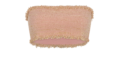 Chanel Tweed Bandeau Top, front view