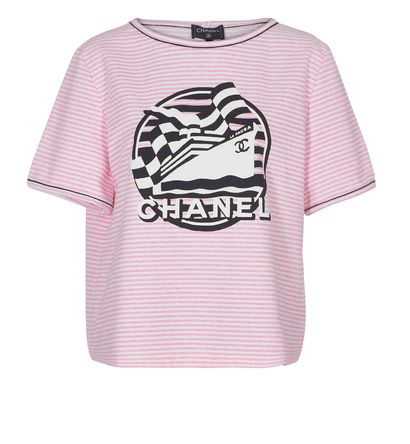 Chanel La Pausa Striped Top, front view