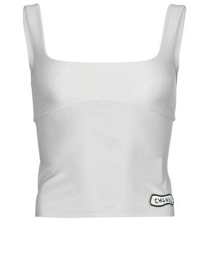 Chanel 2021 Stretchy Cami Top, front view