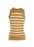 Chanel Striped Vest, back view