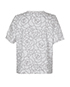 Chanel CC Logo Camellia T Shirt, back view