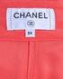 Chanel Pleated Blouse, &pound;395, Clothing, Pink, Silk, Other view