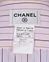 Chanel Vintage Pinstripe Fitted Shirt, other view
