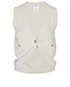 Chanel 2009 Cashmere Vest, front view