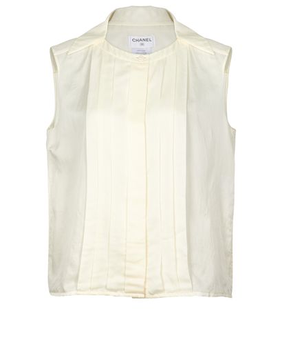 Chanel Short Sleeve Blouse, front view