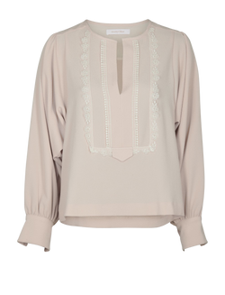 See by Chlo� Blouse, Polyester, Pink, UK 8, 3*
