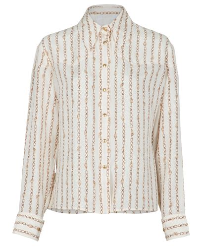 Chlo� Chain Printed Shirt, front view