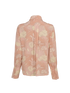Chloe Floral Blouse, &pound;220, Clothing, Pink, Silk, Back view