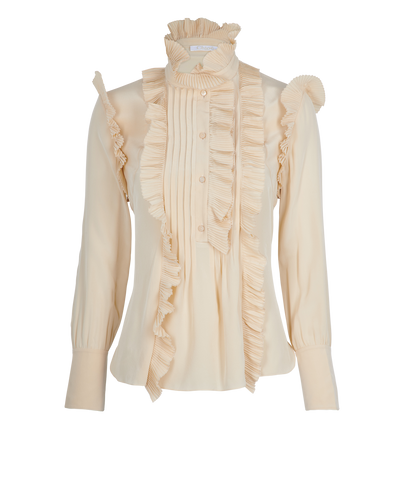Chloé Ruffles Blouse, front view