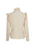 Chloé Ruffles Blouse, back view