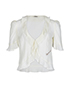 Chloe Forget Me Not Yellow Top, front view