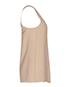 Chloe Peach Silk Vest Top, side view