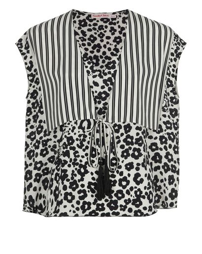 See By Chloe Leopard Print Top, front view