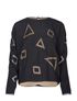 Chloe Lace Overlay Top, front view