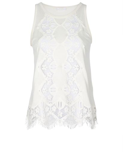 Chloé Lace Insert Top, front view