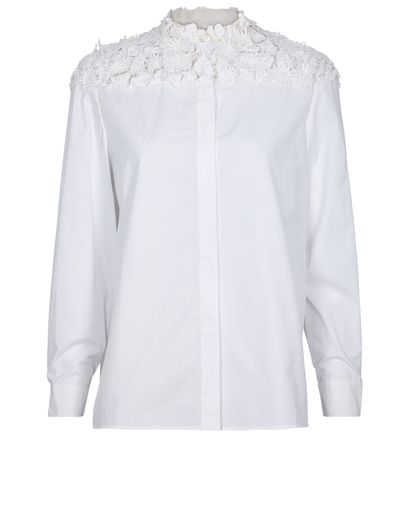 Chloé Floral Applique Shirt, front view