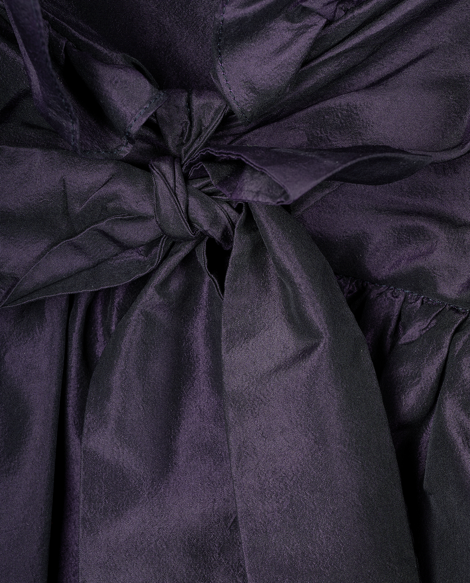 Chloe Bow-Detail Sleeveless Top, &pound;80, Clothing, Purple, Silk, Other view