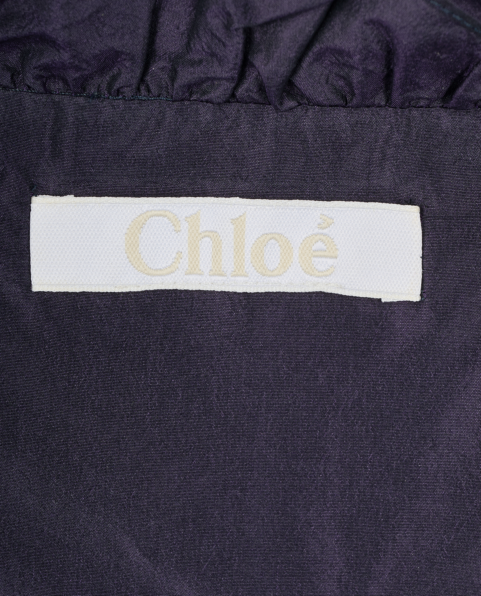 Chloe Bow-Detail Sleeveless Top, &pound;80, Clothing, Purple, Silk, Other view