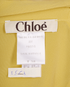 Chloe Tie-Neck Blouse, &pound;70, Clothing, Yellow, Cotton/Silk, Other view